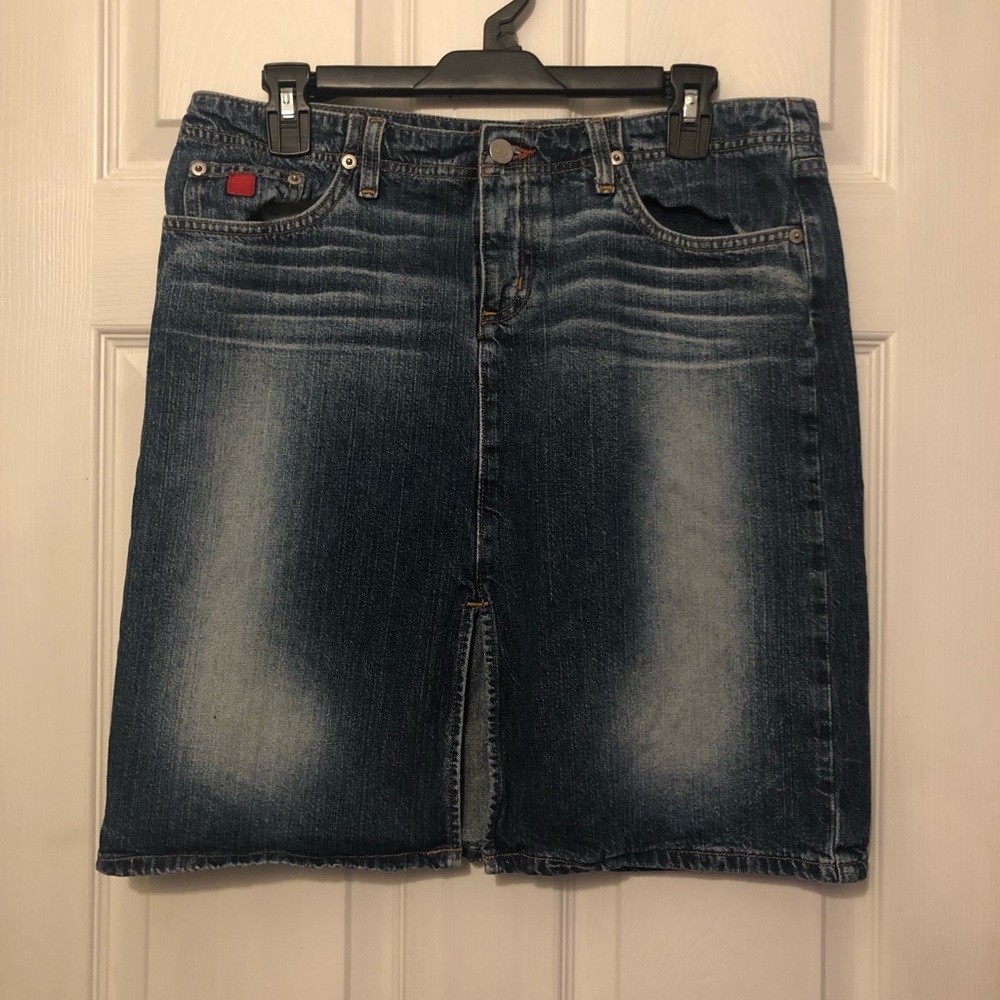 Dark Blue Jean Skirt